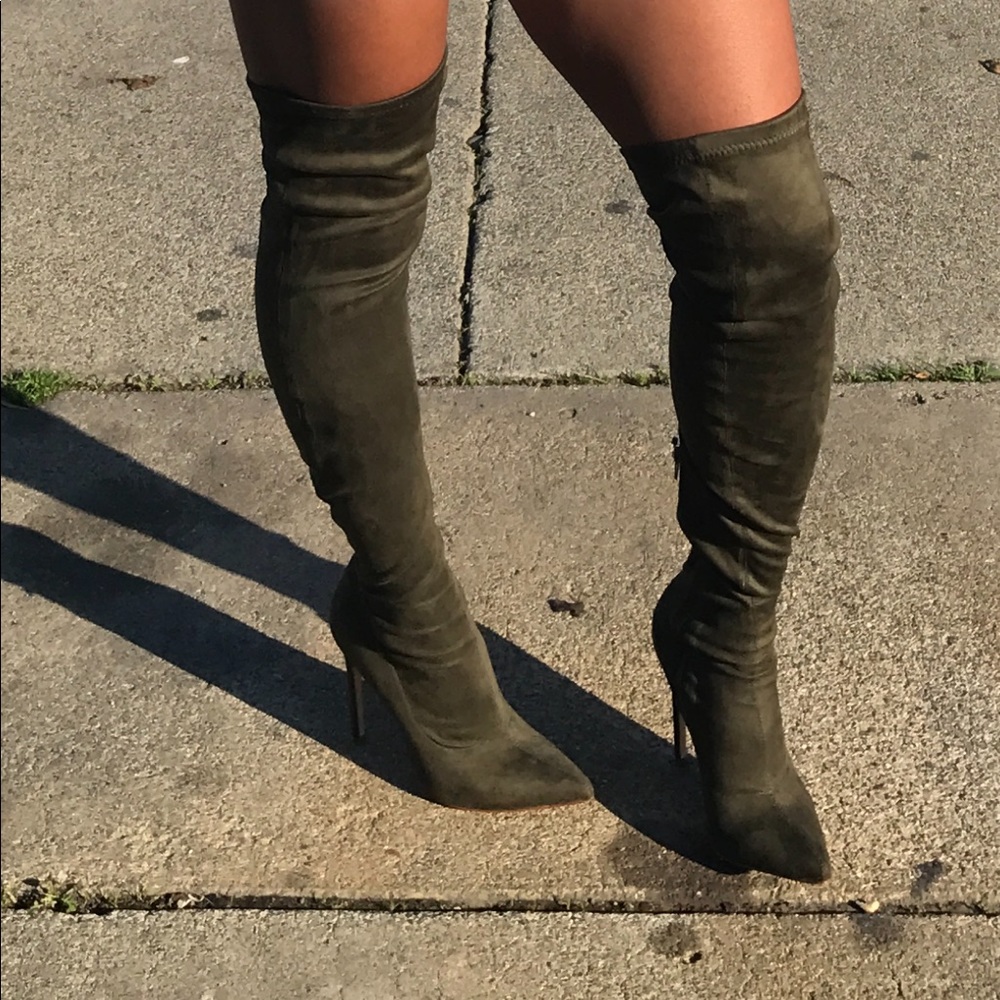 Thigh high boots
